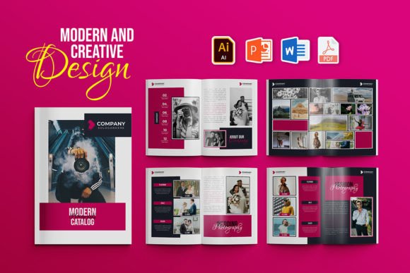 Download Modern Multipurpose Catalogue Template - Modern Collection
