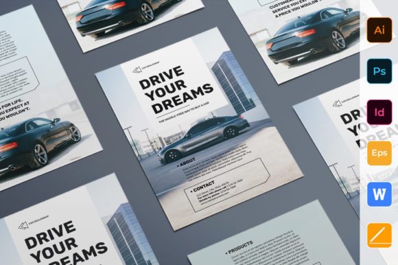 Download Car Dealership Flyer Template - Dealership Collection