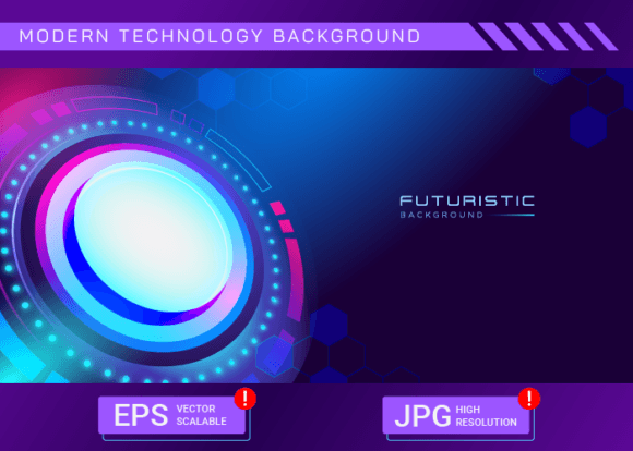 Download Futuristic Modern Technology Background - Modern Collection