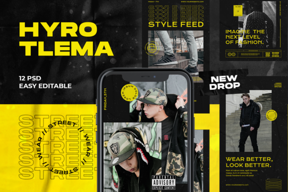 Download Hyrotlema Hypebeast Instagram Template - Hypebeast Collection